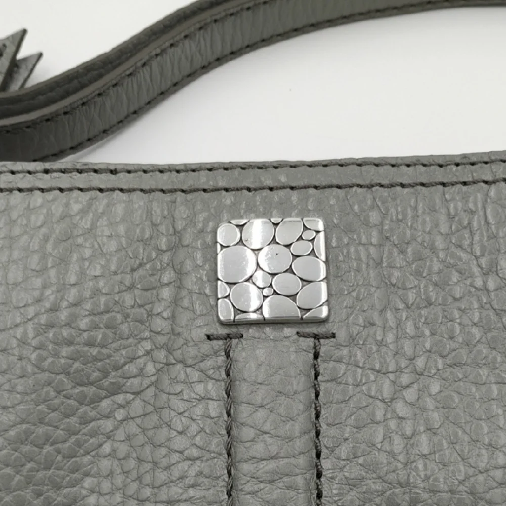 Brighton Taryn Leather Graystone Purse